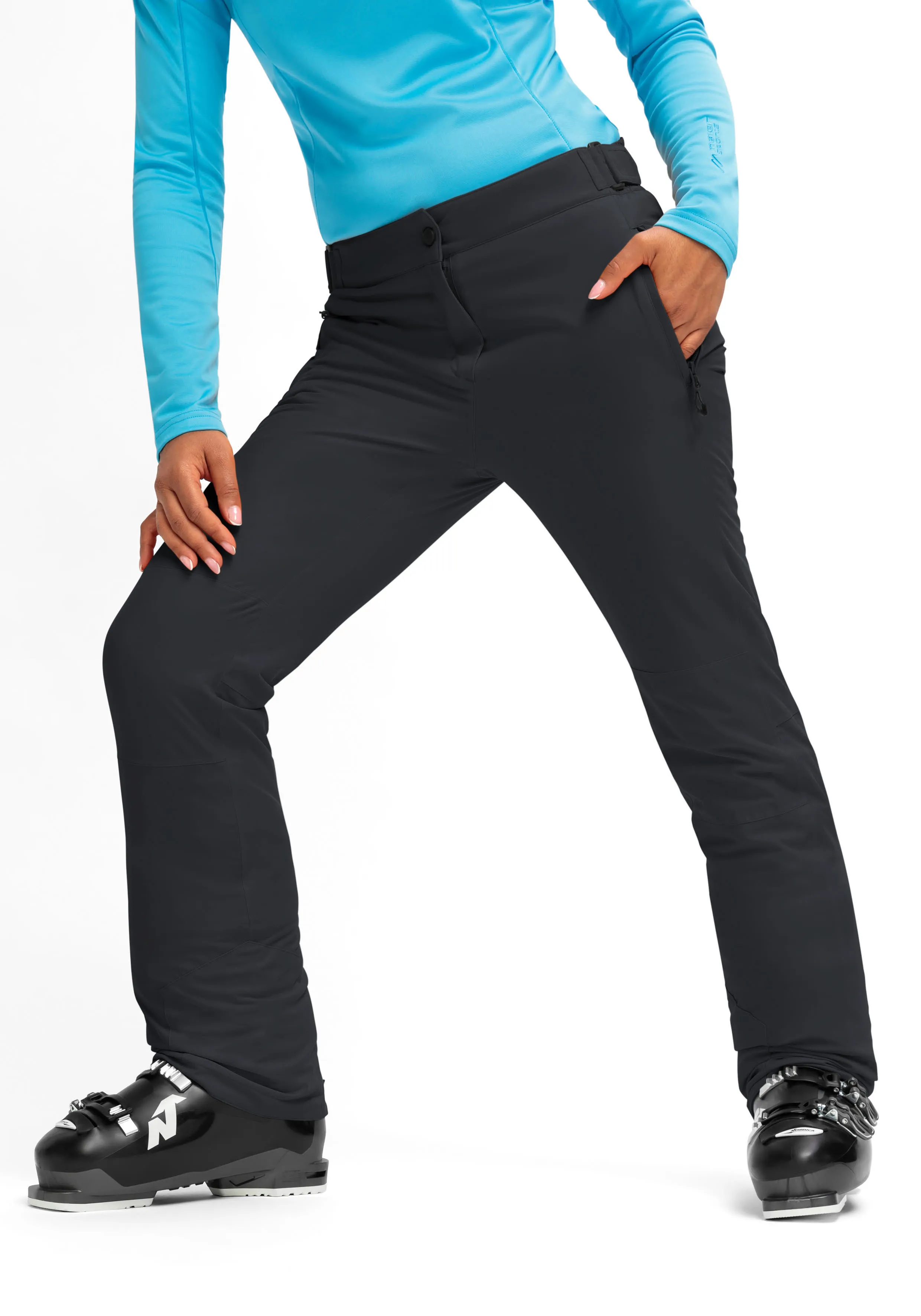 Maier Sports Vroni Skihose Schneehose Damen schwarz