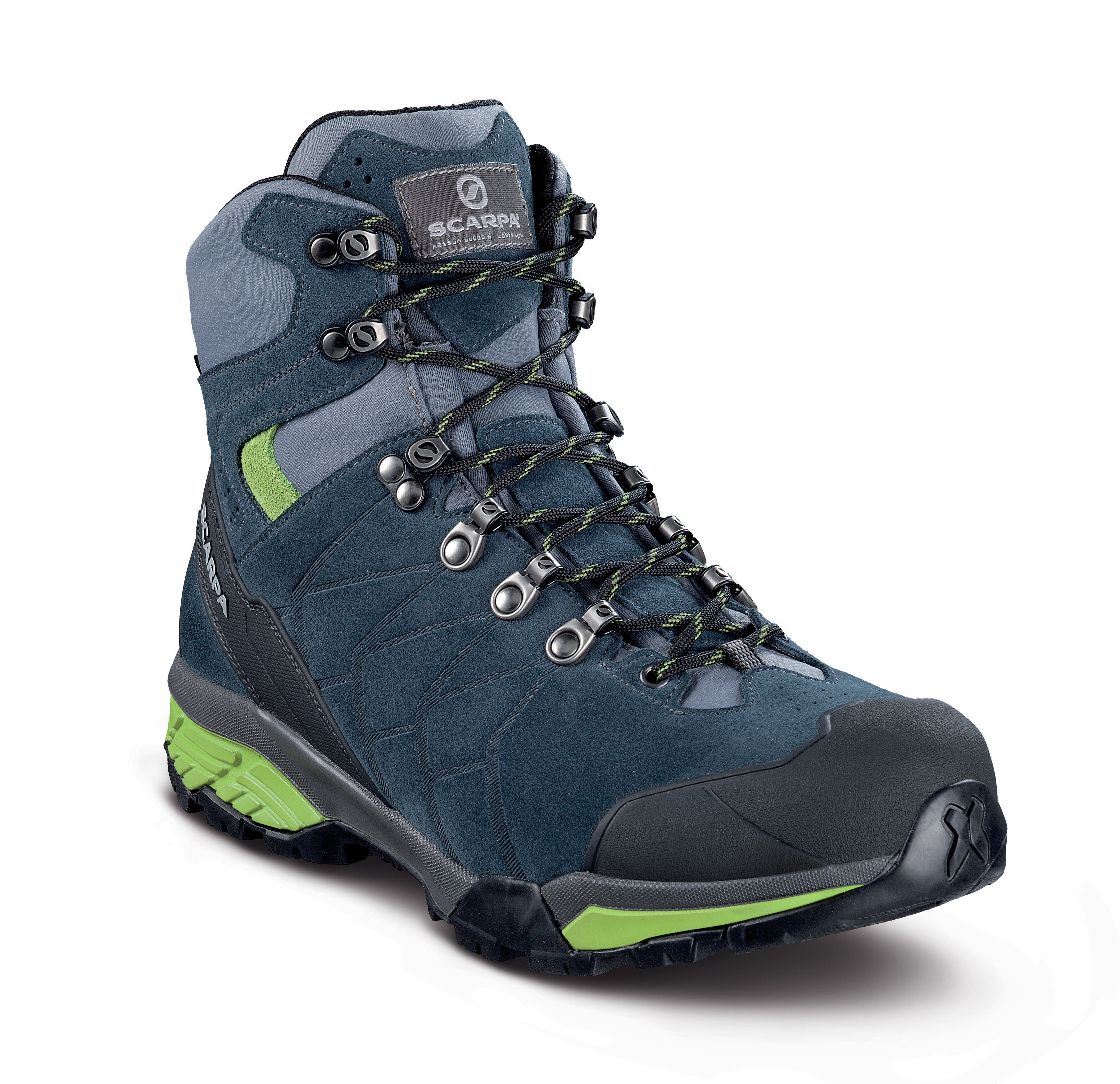 SCARPA Trekkingschuhe High HE ZG Trek GTX Wanderschuhe Herren grau