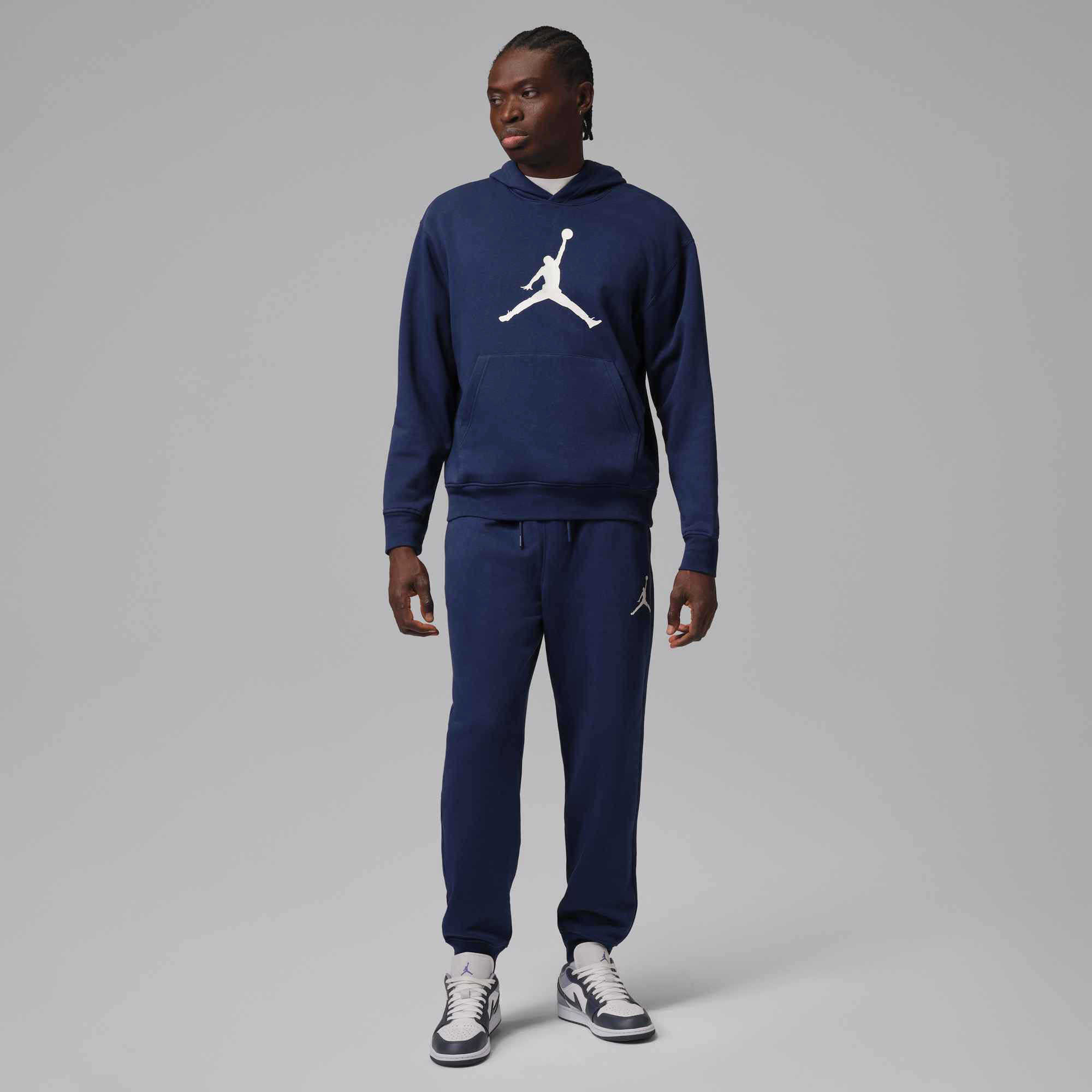Nike M J JUMPMAN FLC PANT 2 Herren Jogginghose blau