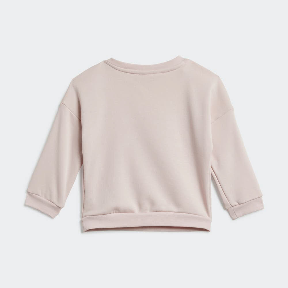 adidas BRAND LOVE Mädchen Jogginganzug Trainingsanzug rosa