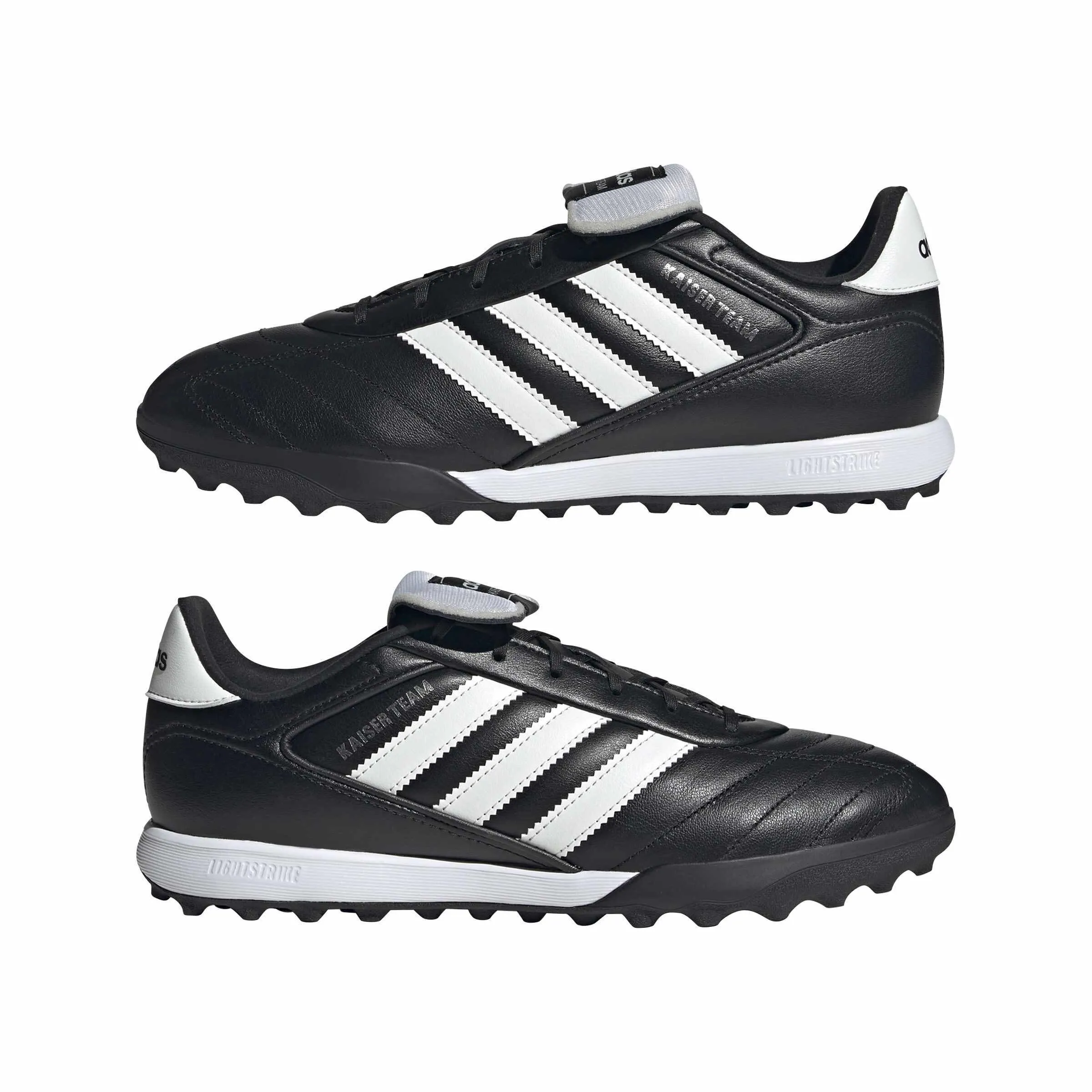 adidas KAISER TEAM 2 Unisex Fußballschuhe Kunstrasen schwarz/weiß