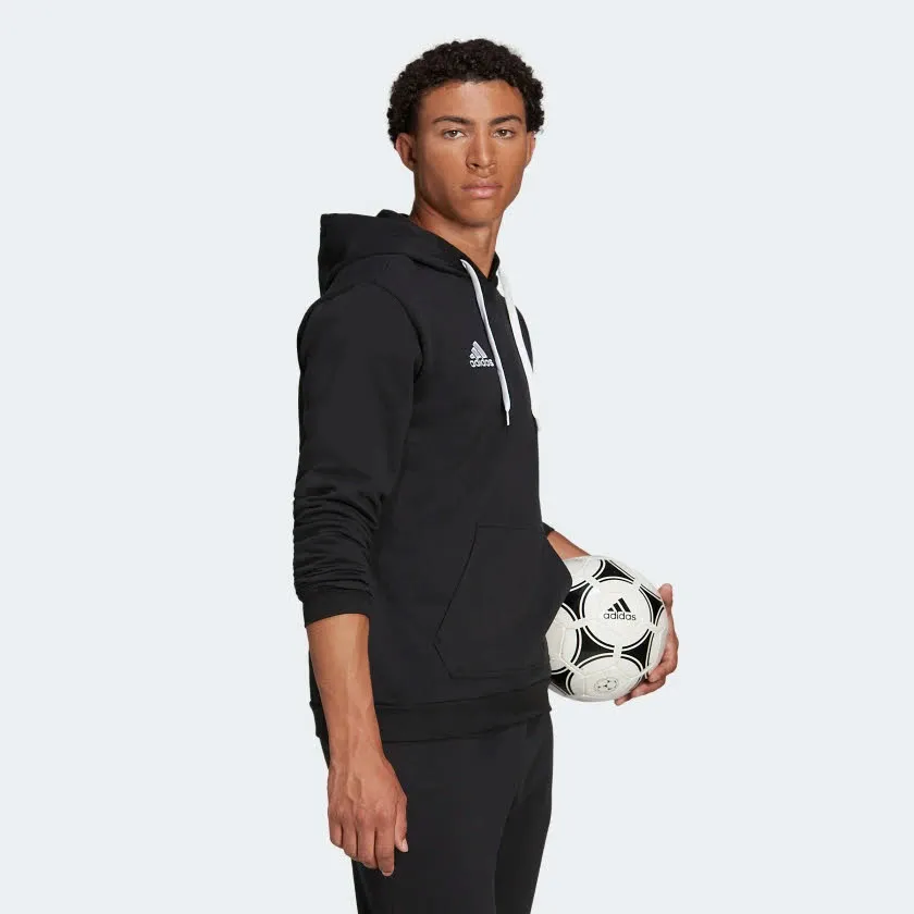 adidas Entrada 22 Herren Hoodie Kapuzenpullover schwarz
