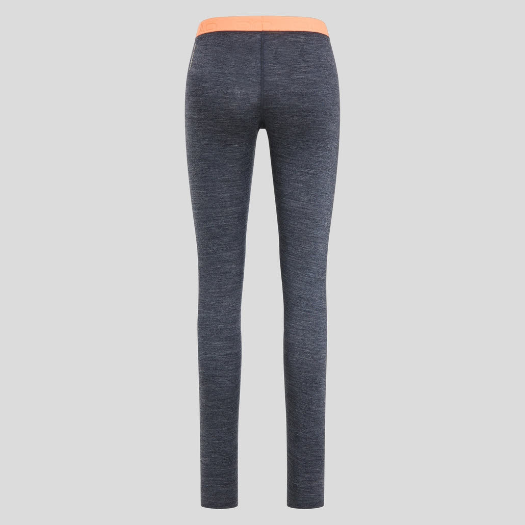Odlo Performance Wool 150 Tights Damen Leggings Sporthose grau
