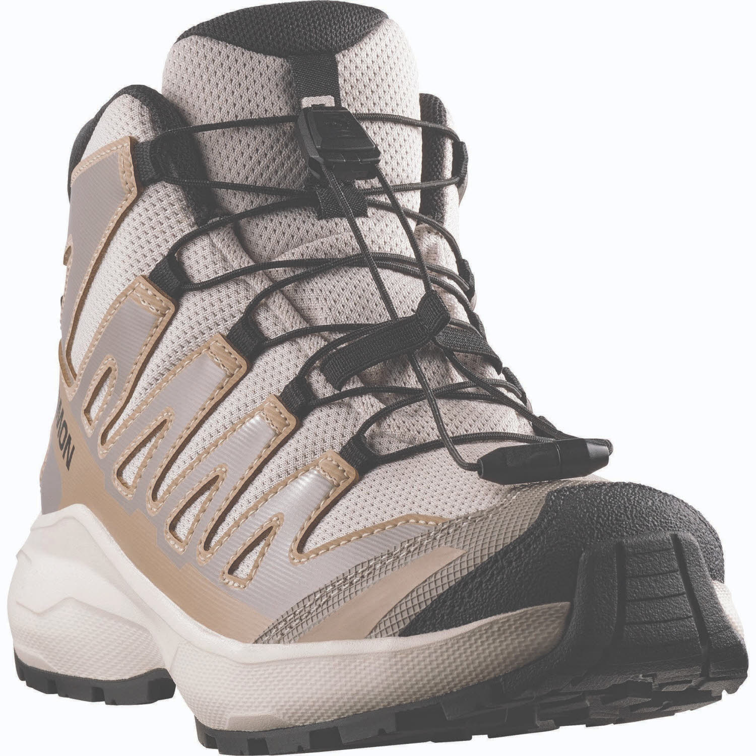 Salomon XA PRO MID Kinder Halbschuhe Outdoorschuhe beige