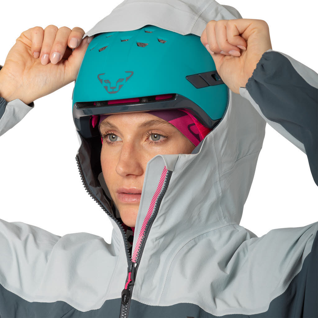 Dynafit Ridge Dynastretch Jacke Damen Softshelljacke Outdoorjacke blau