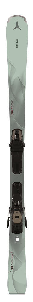 Atomic CLOUD Q PRO + M10 GW Damen Ski Fortgeschrittene 24/25 grün