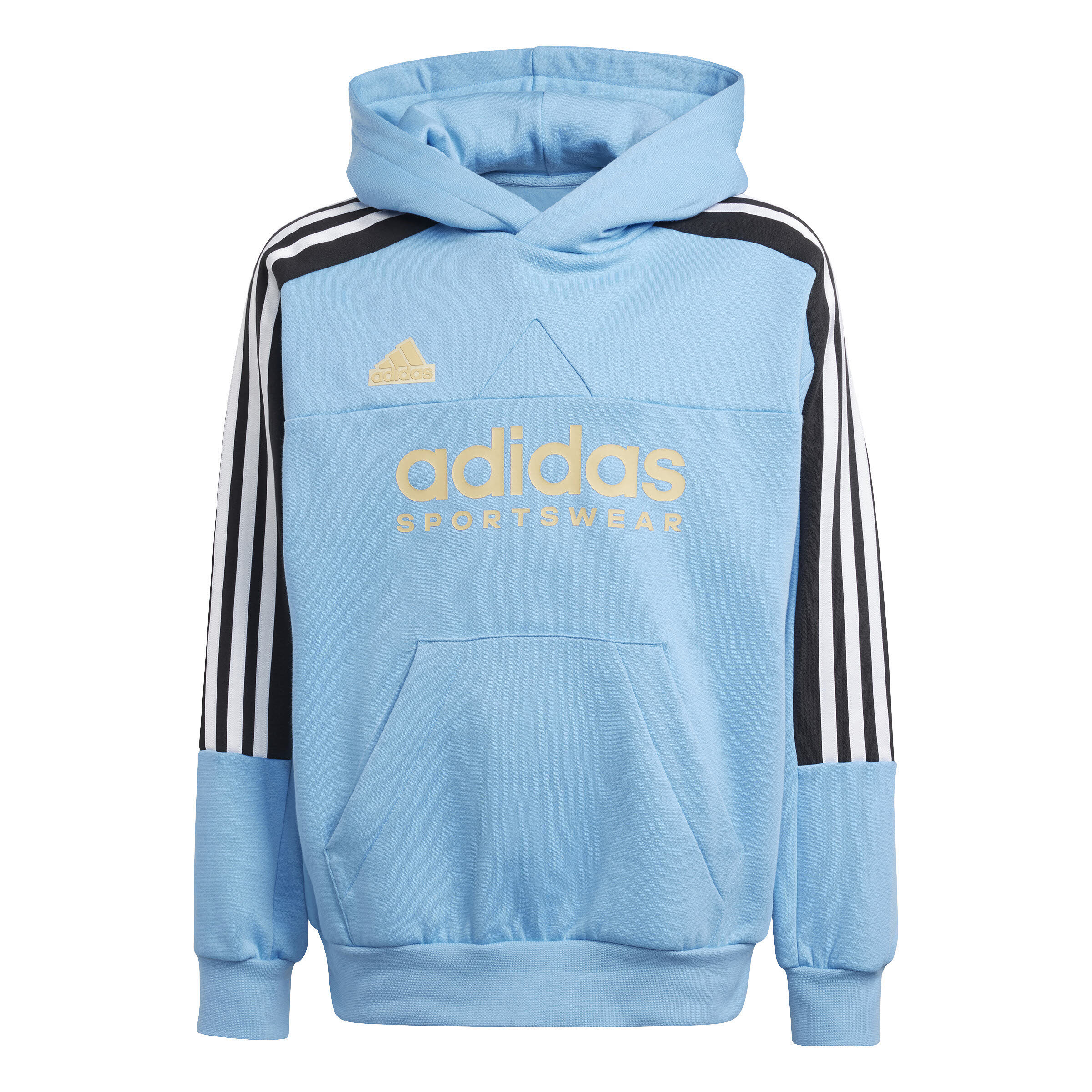 adidas NP HOODIE Kapuzenpullover Sweatshirt Kinder hellblau