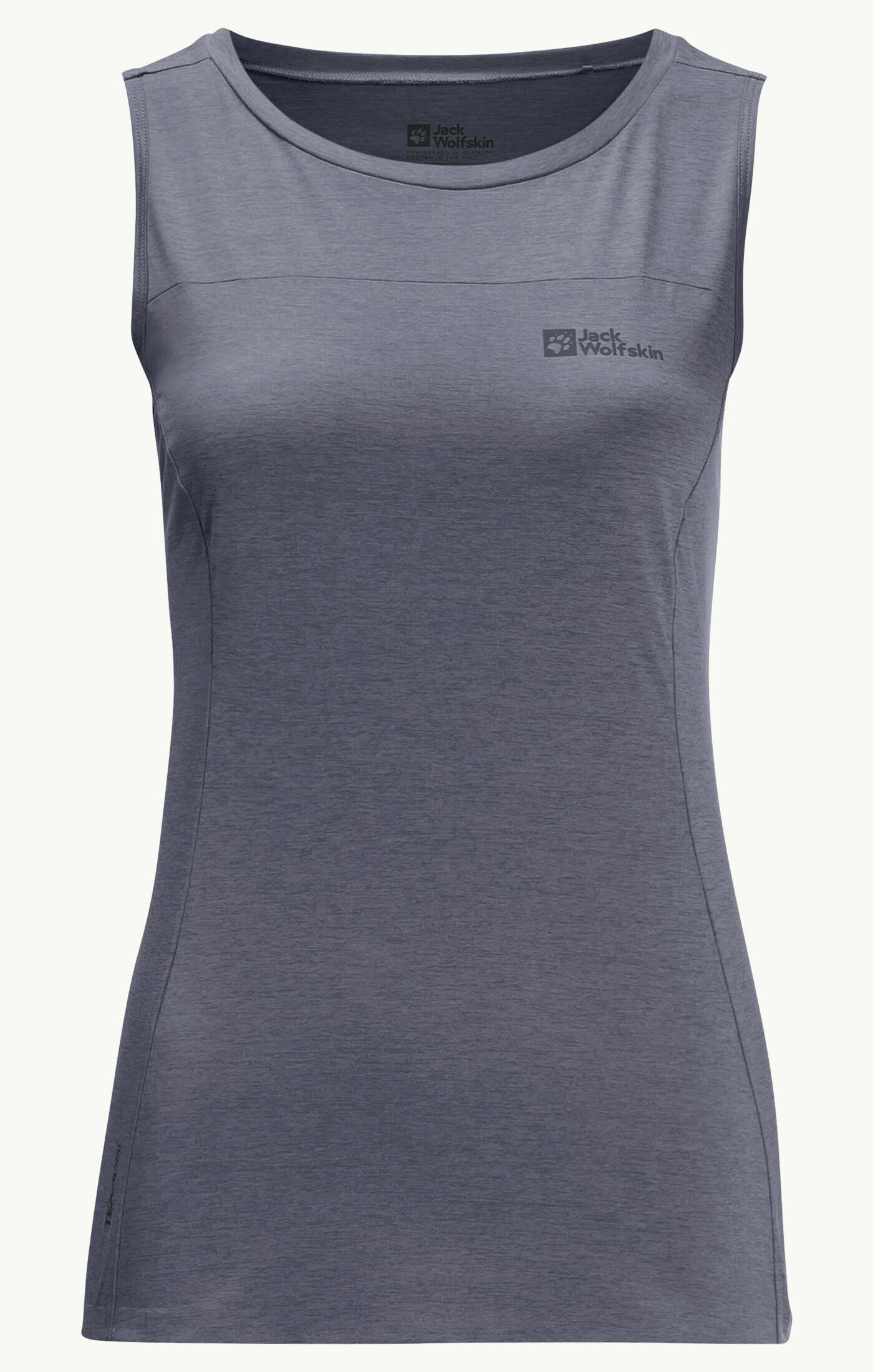 Jack Wolfskin Prelight Pro Tank W Funktionstop Sporttop Damen dunkelgrau