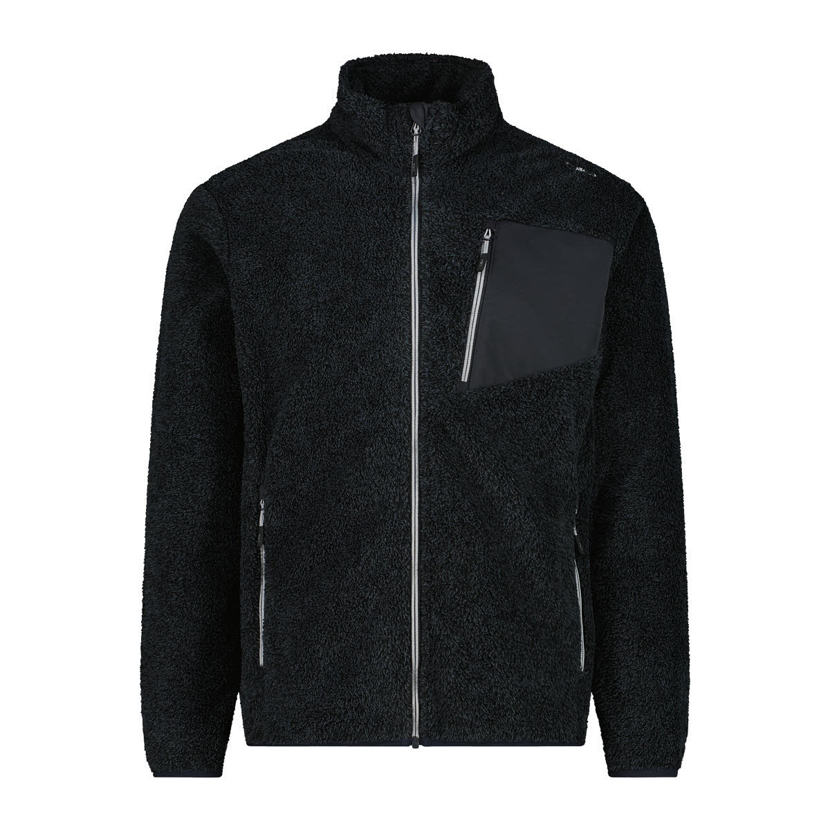 CMP MAN JACKET Herren Fleecejacke Midlayer grau