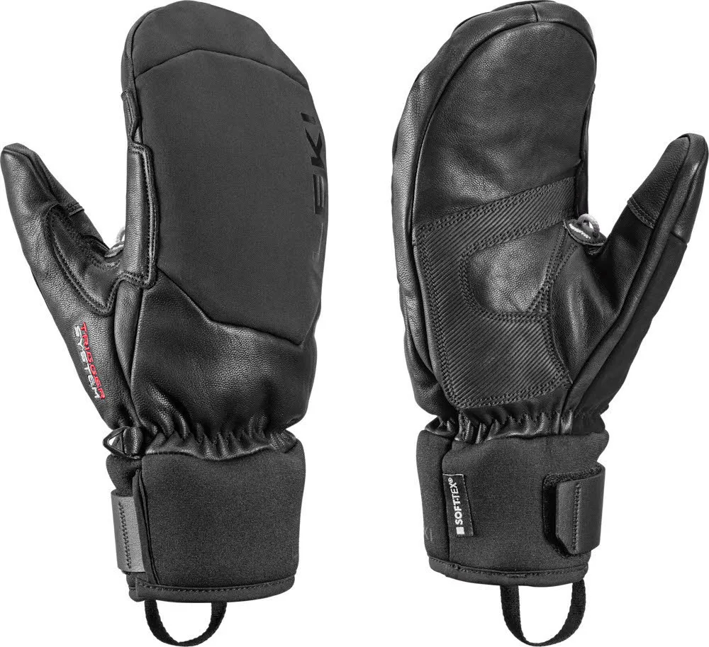 Leki Hevon 3D Mitt Herren Skihandschuhe Snowboardhandschuhe schwarz