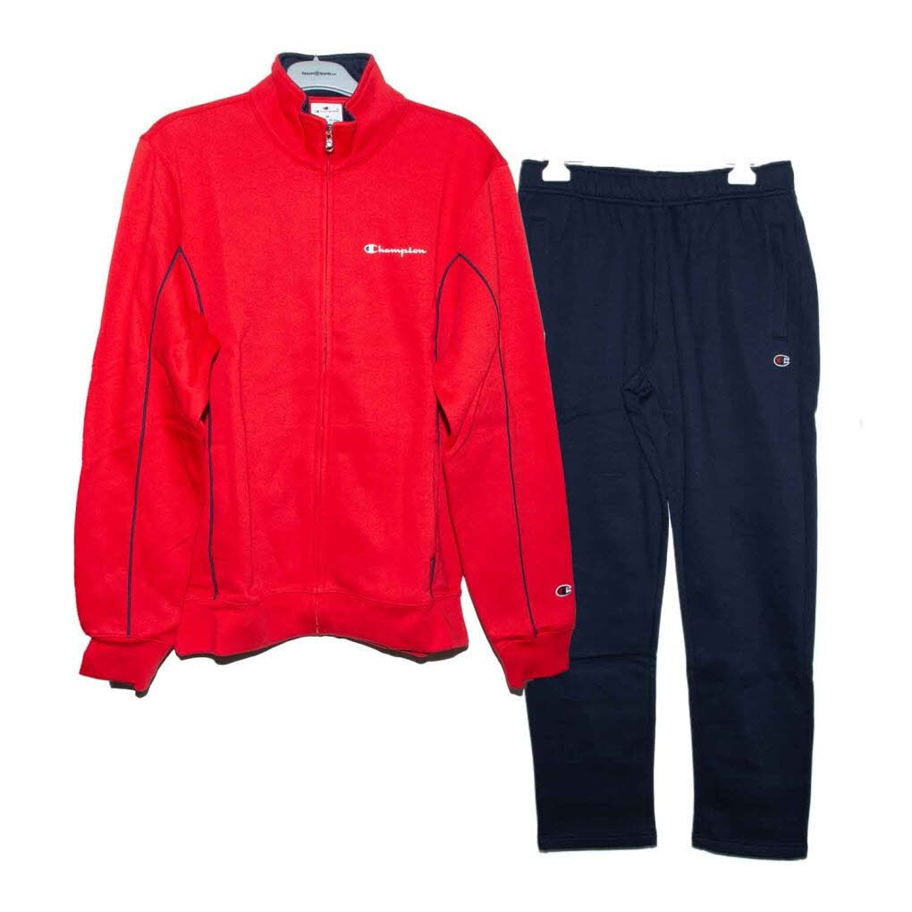 Champion Sweatsuit Herren Jogginganzug Trainingsanzug rot