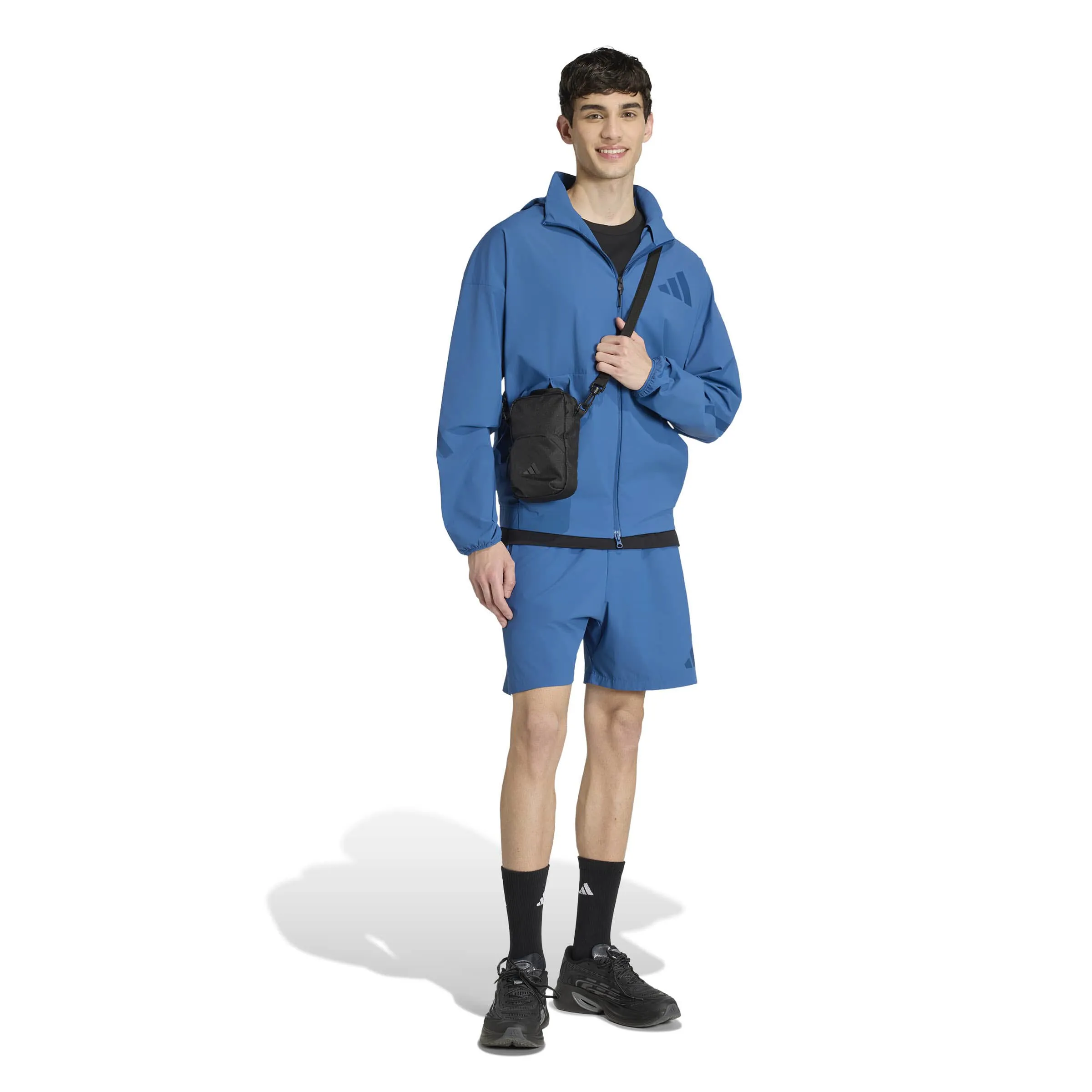 Adidas Z.N.E. WOVEN ORIGINALS Track Top Herren Trainingsjacke blau