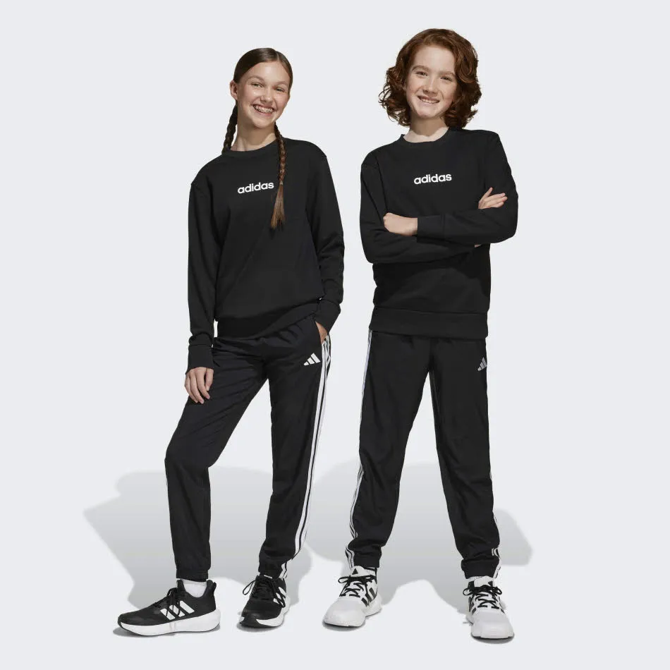 adidas Essentials Climacool Kinder Jogginghose schwarz/weiß