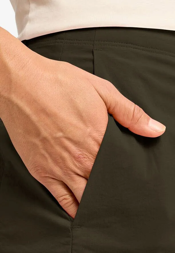 Jack Wolfskin Desert Skort Damen Hosenrock grün