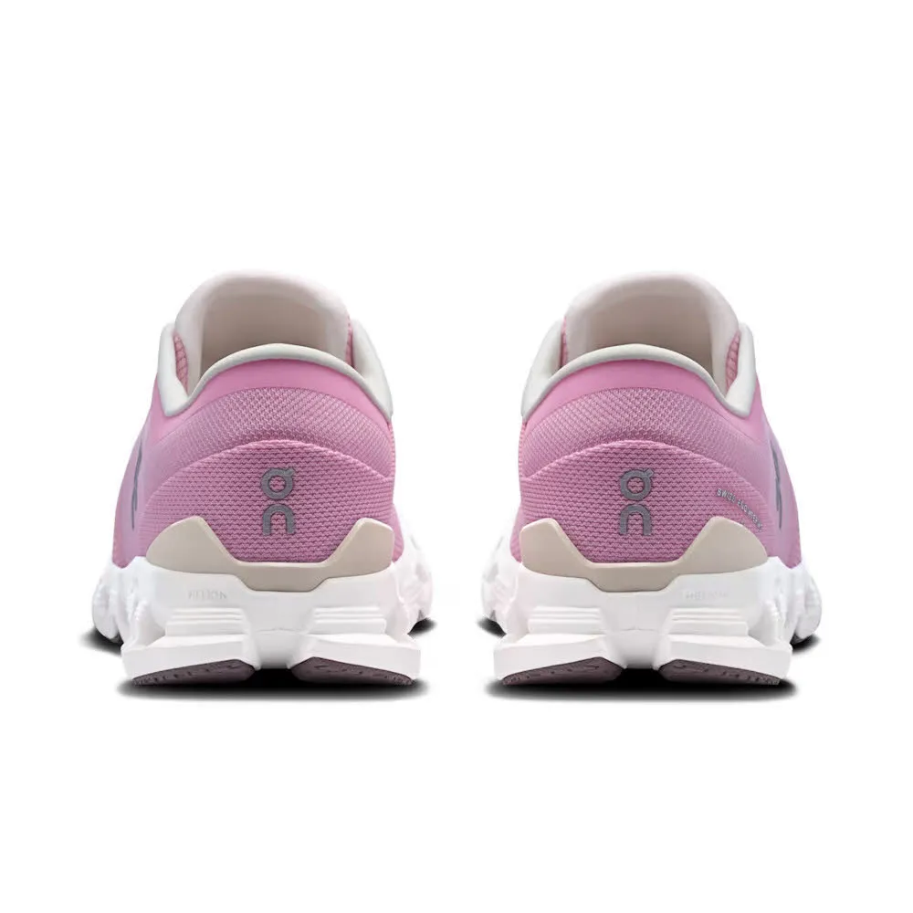 ON Cloud X 4 Damen Freizeitschuhe Sneaker rosa