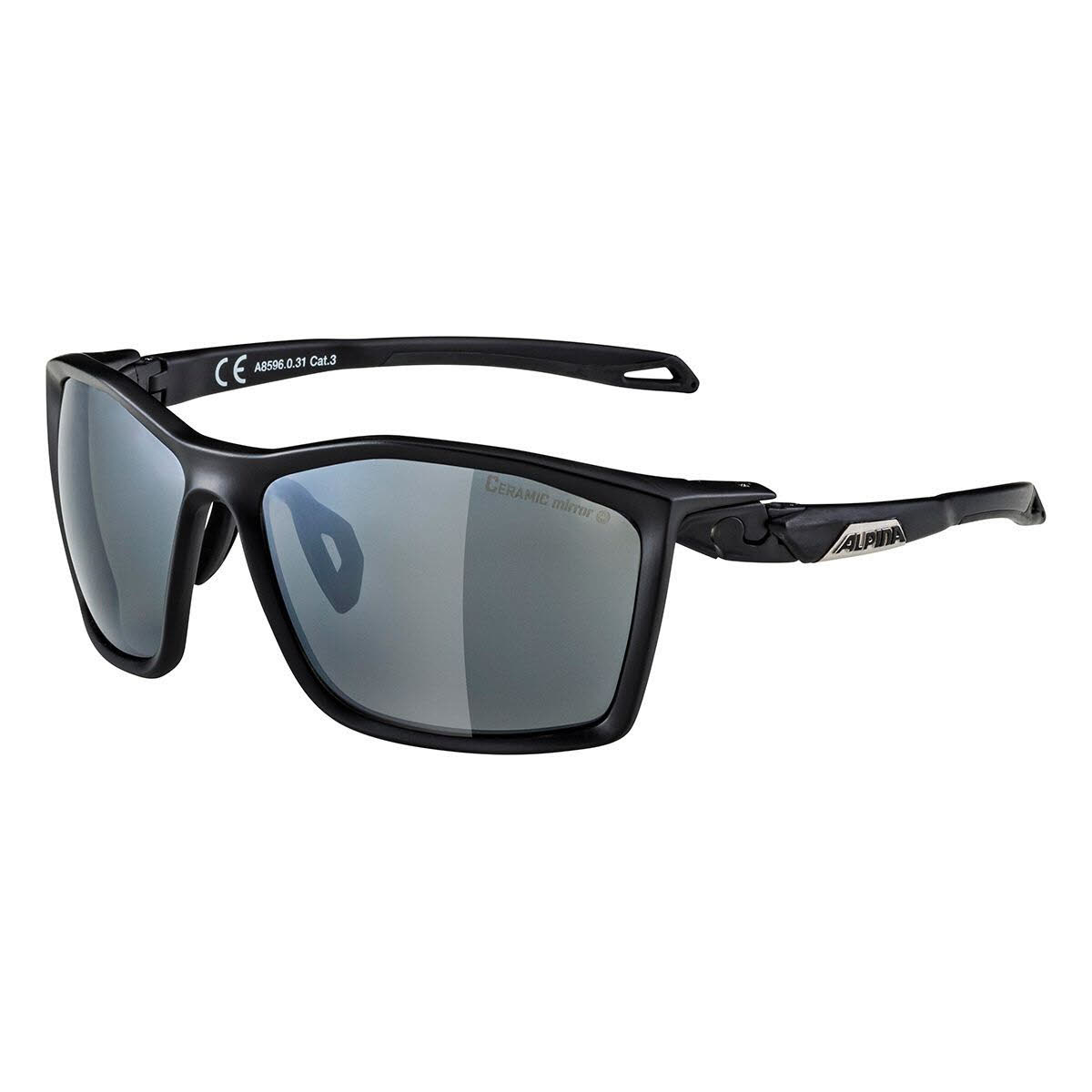 Alpina TWIST FIVE CM+ Unisex Ski-Sonnenbrille Sportbrille Lifestyle schwarz NEU