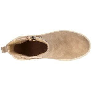 GEKA Mädchen Stiefelette Slipper beige
