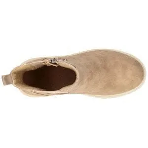 GEKA Mädchen Stiefelette Slipper beige
