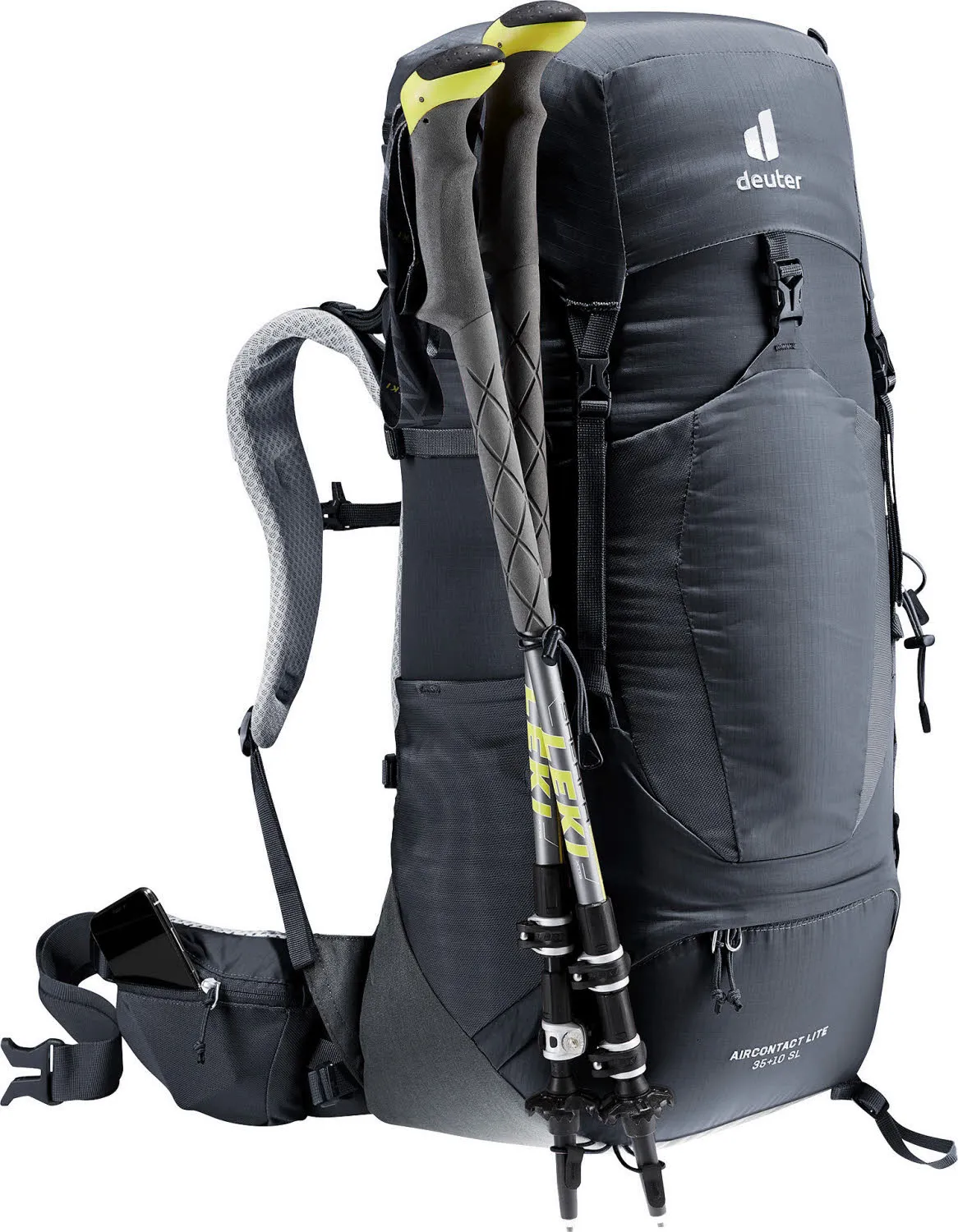 Deuter Aircontact Lite 35 + 10 SL Damen Wanderrucksack Trekkingrucksack schwarz
