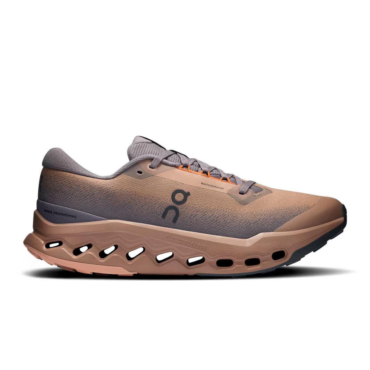 ON CLOUDSURFER TRAIL 2 WP Herren Laufschuhe Trailrunningschuhe wasserdicht braun