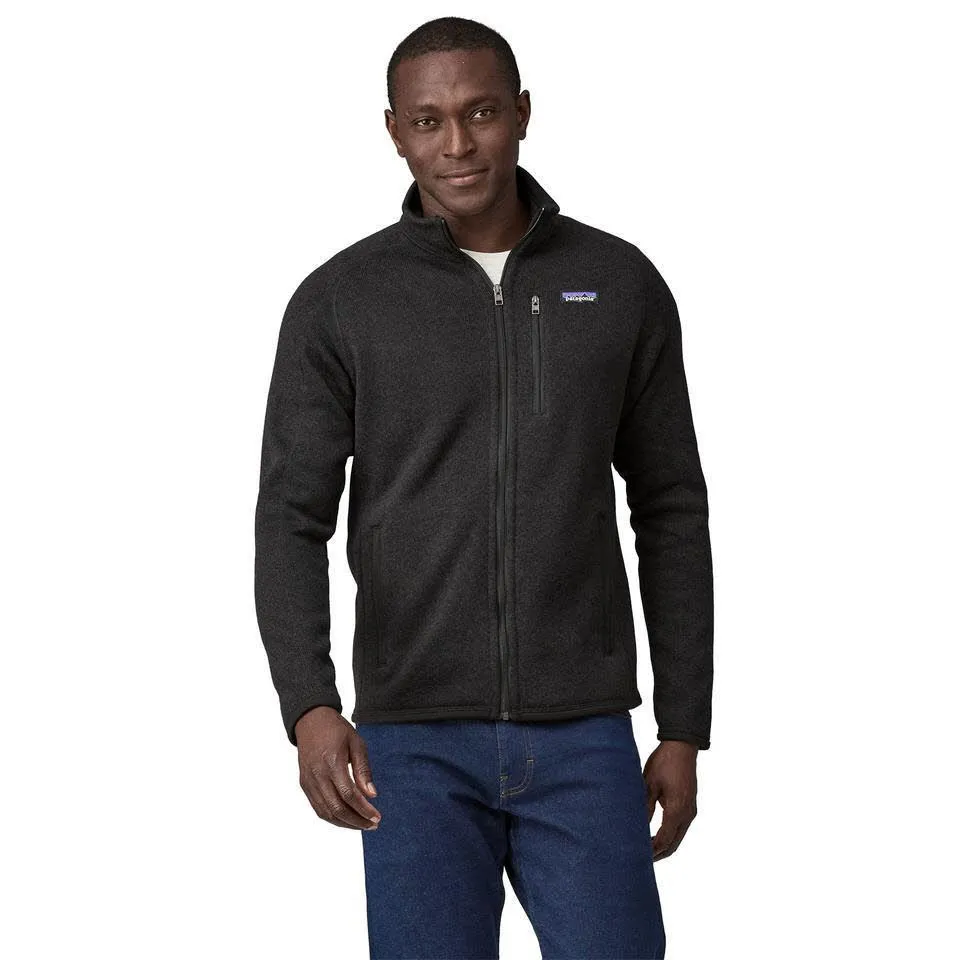 Patagonia Better Sweater Jkt Herren Fleecejacke schwarz