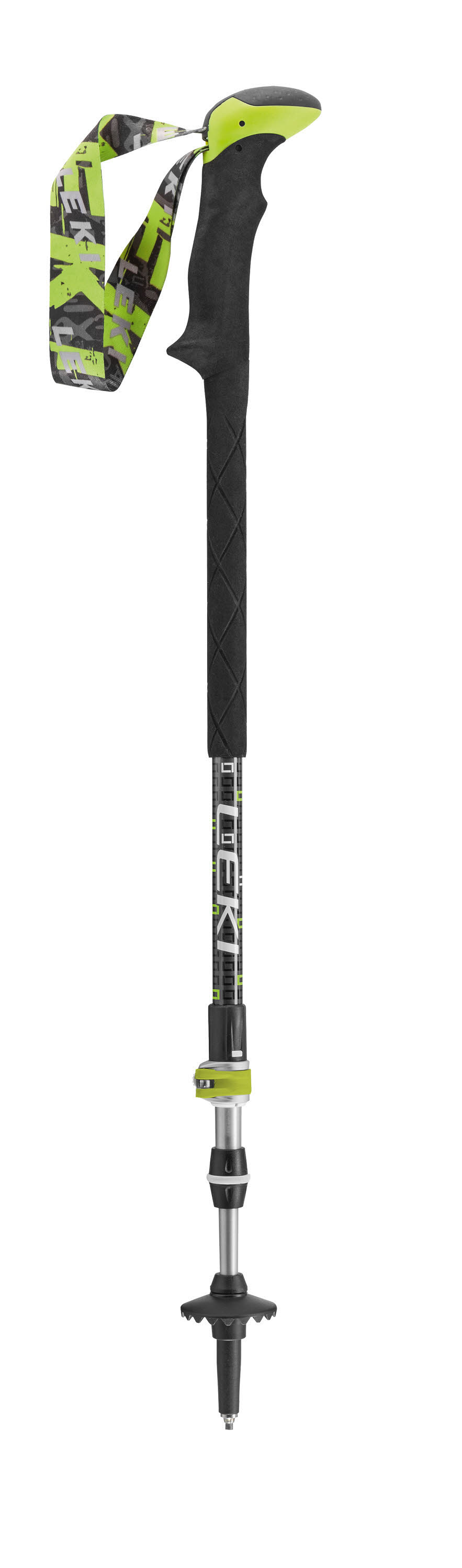 LEKI Thermolite XL AS Wanderstöcke Trekkingstöcke Verstellbar Unisex schwarz grün