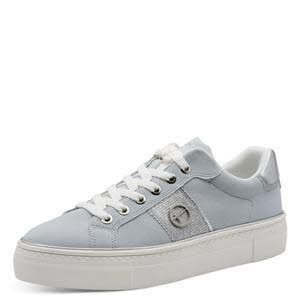 Tamaris Schnürer light blue sue Damen