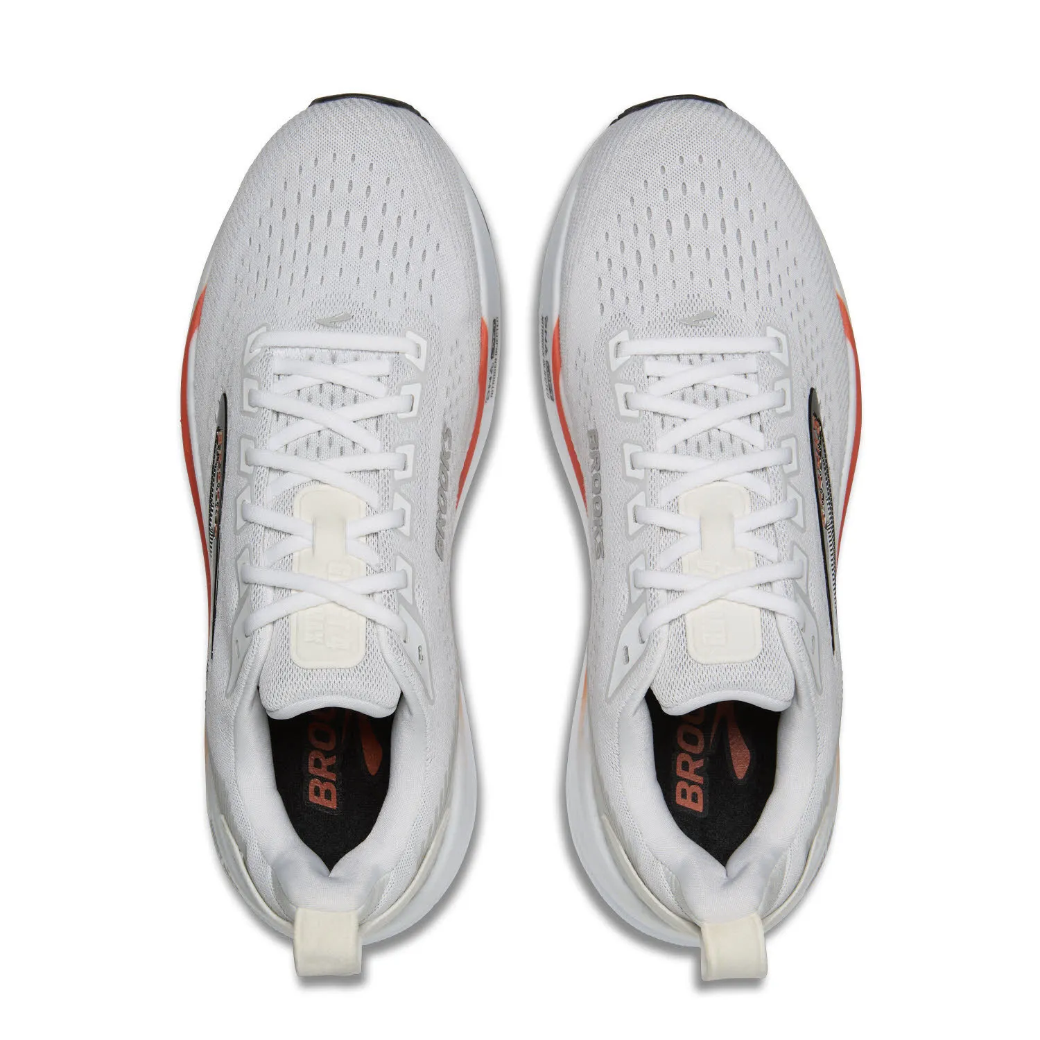 Brooks Ghost Max 4 Herren Laufschuhe Joggingschuhe weiß