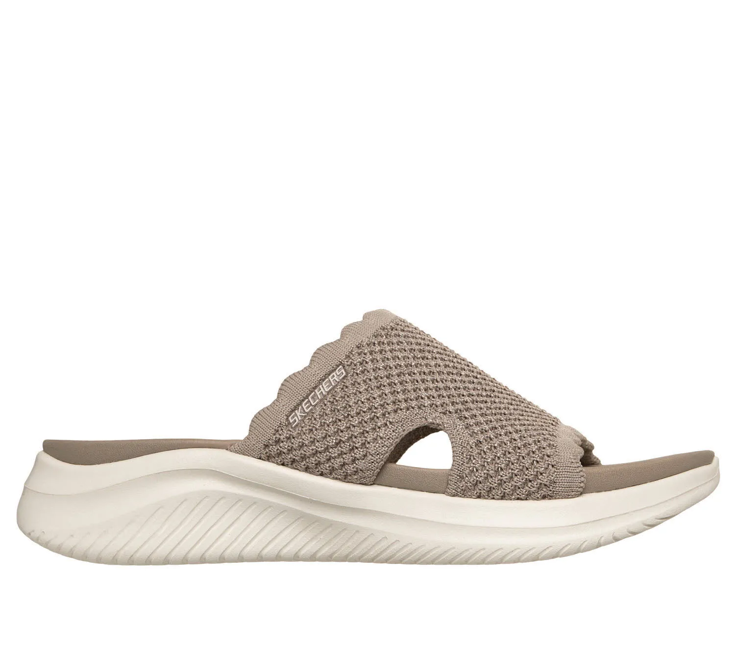 Skechers ULTRA FLEX 3.0 SANDAL - BRING IT! Damen Sandaletten beige