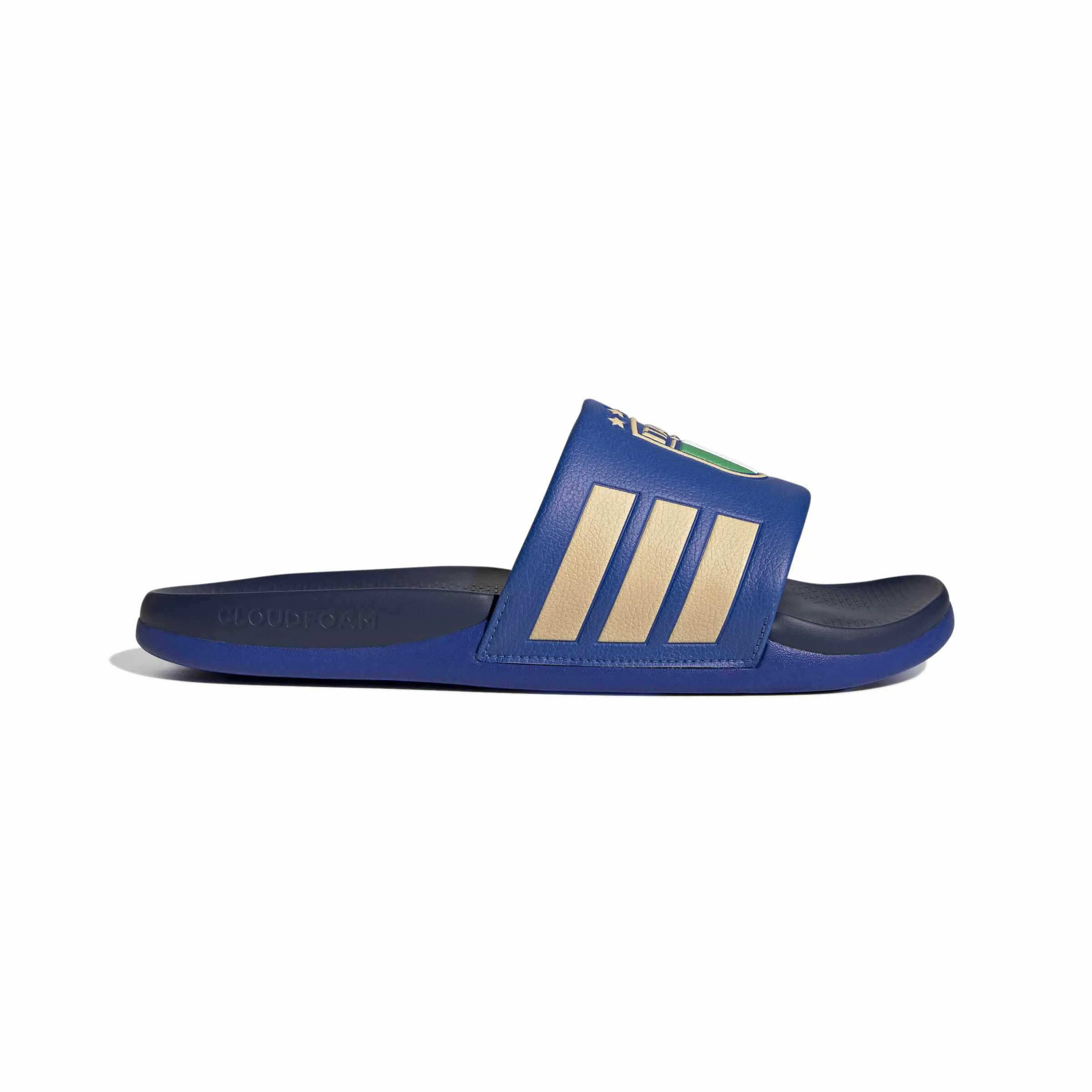 adidas ADILETTE CMFT FIGC Unisex Badelatschen Italien blau
