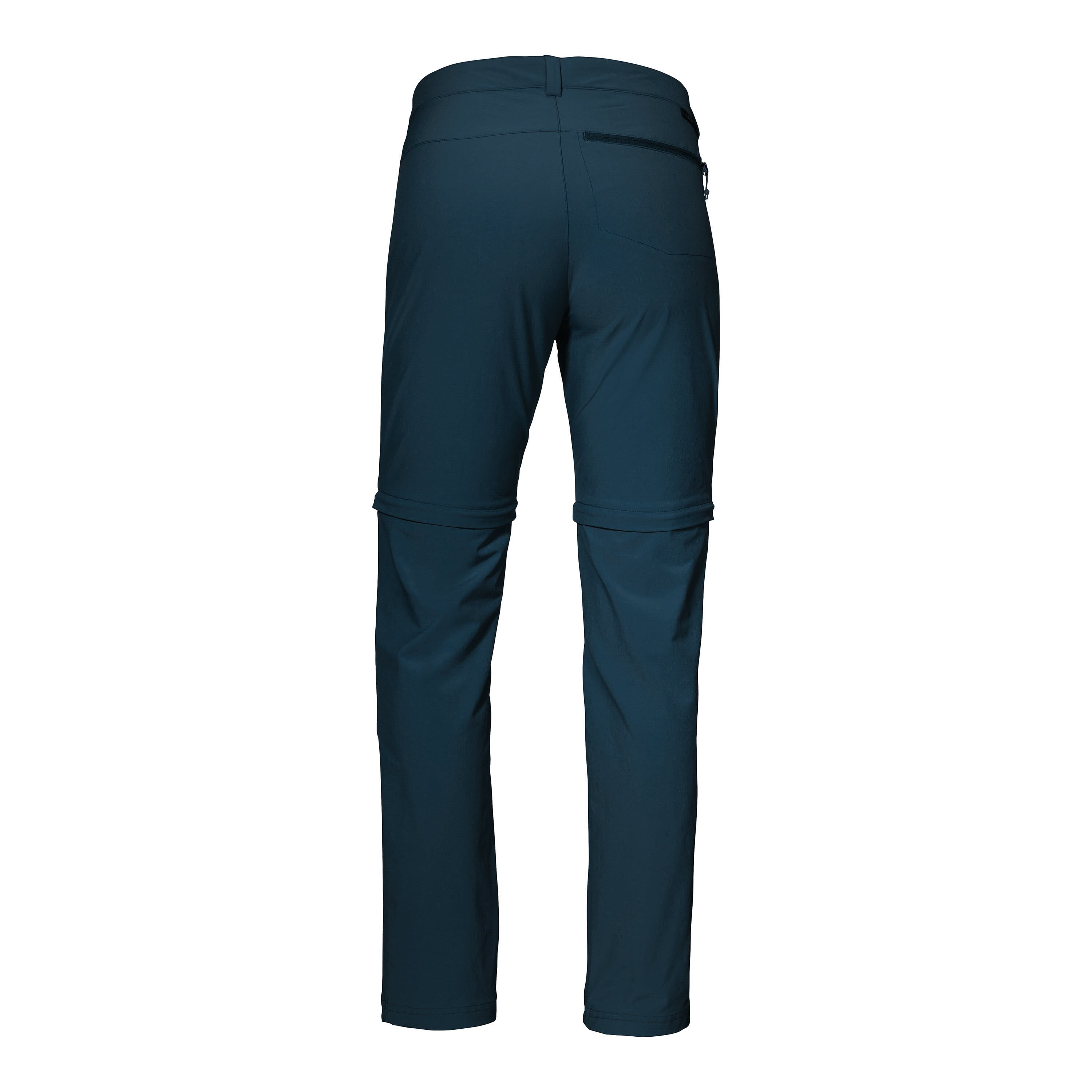 Schöffel Pants Ascona Zip Off Damen Wanderhose Trekkinghose ungefüttert blau NEU