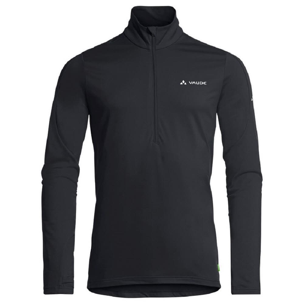 Vaude Livigno Halfzip Fleece Pullover Outdoorsport schwarz Herren NEU