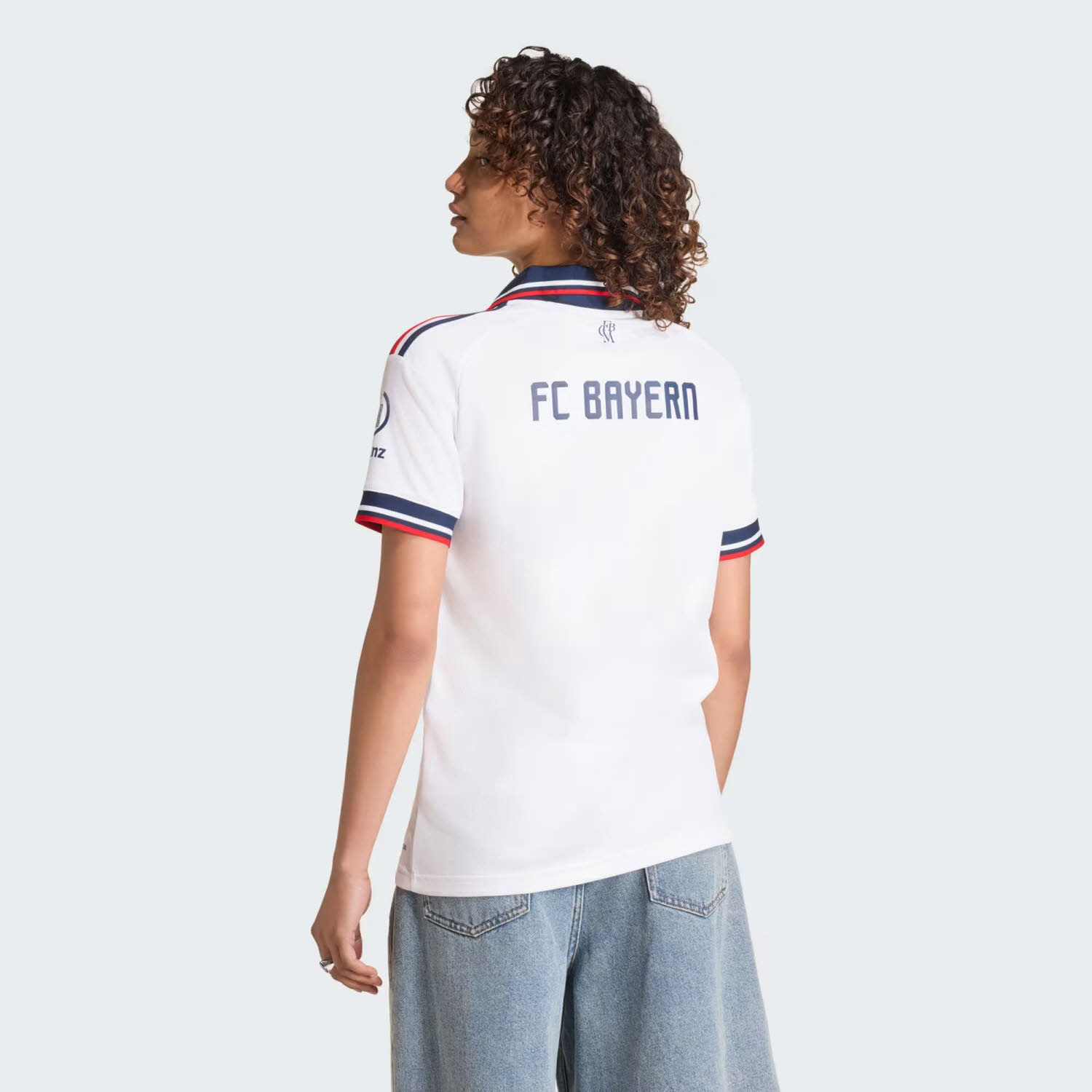 adidas FC Bayern München Auswärtstrikot Damen Trikot weiß