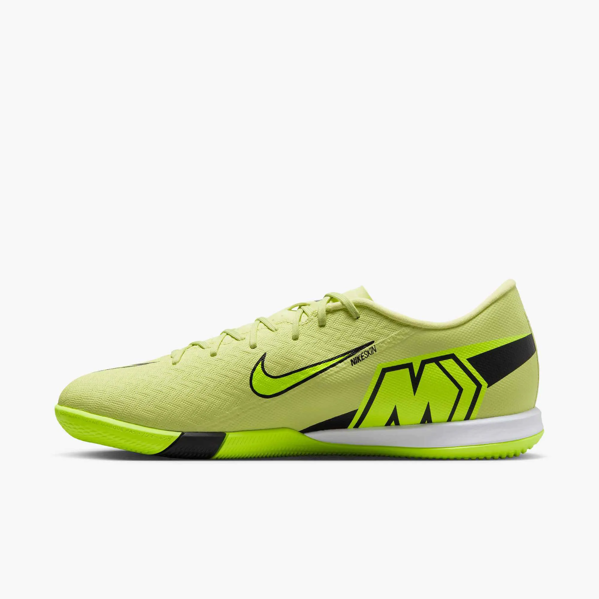Nike ZOOM VAPOR 16 ACADEMY IC Fußballschuhe HallenschuheHerren gelb
