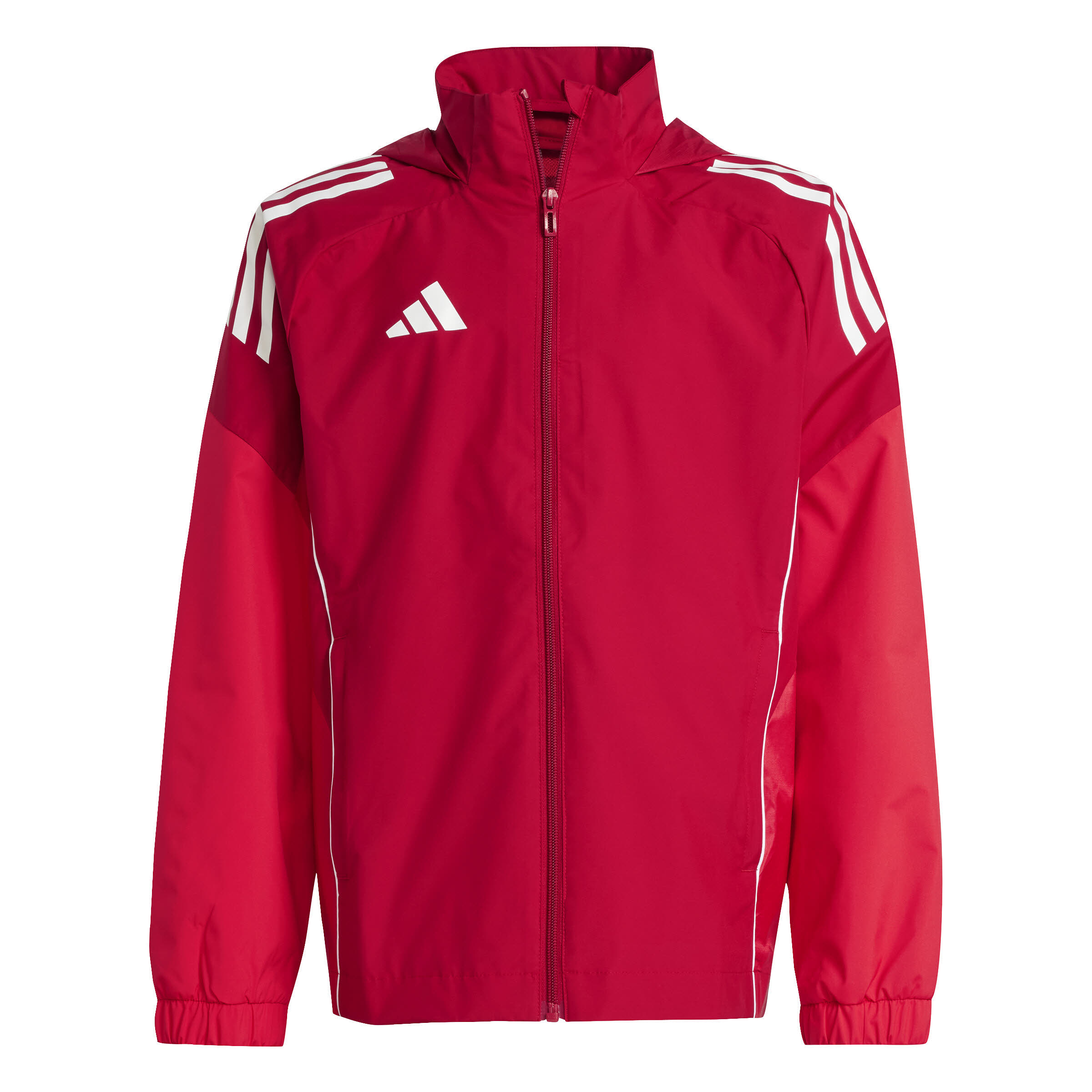 adidas Tiro 25 Competition All-Weather Kinder Regenjacke rot
