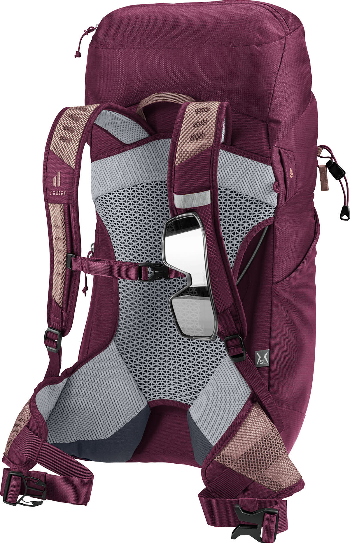 Deuter AC Lite 28 SL Wanderrucksack Damen ashrose-cassis