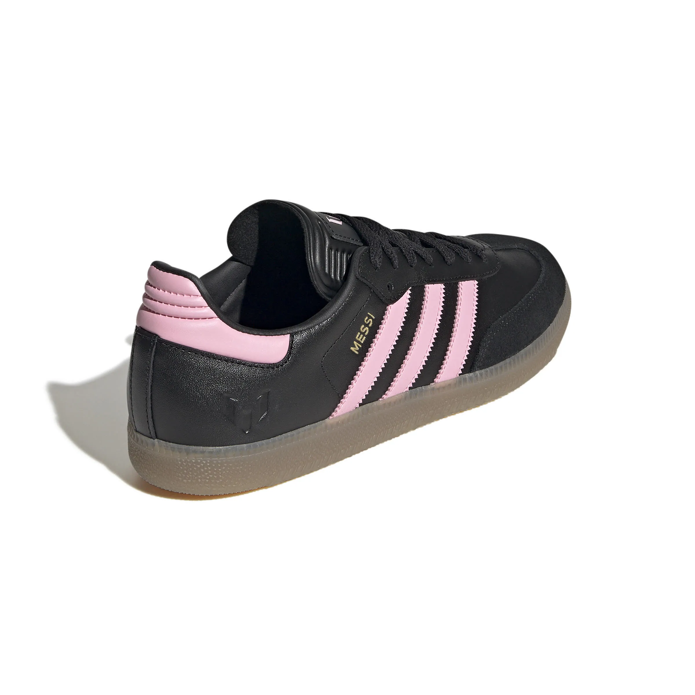 adidas SAMBA MESSI Damen Hallenschuhe Fußballschuhe schwarz/pink