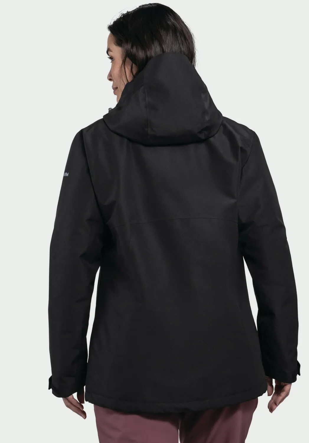 Schöffel 3in1 Jacket Style Okere WMS Damen Wanderjacke Outdoorjacke schwarz