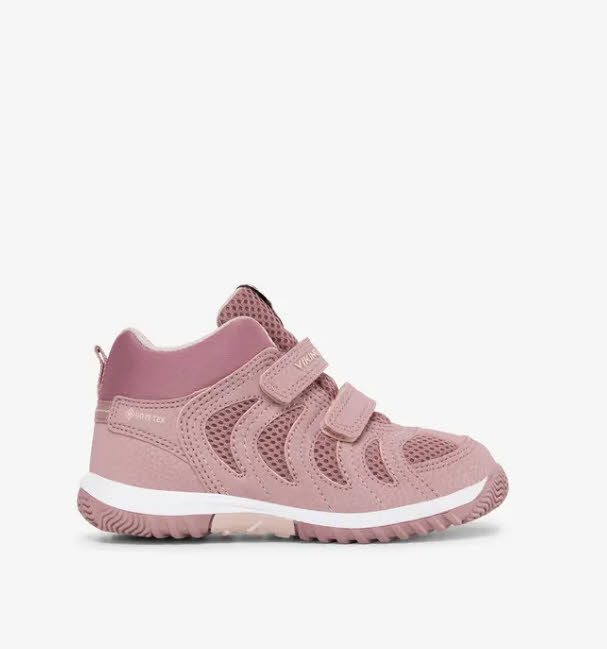 Viking Cascade Mid III GTX Sneaker Klettverschluss Kinder rosa