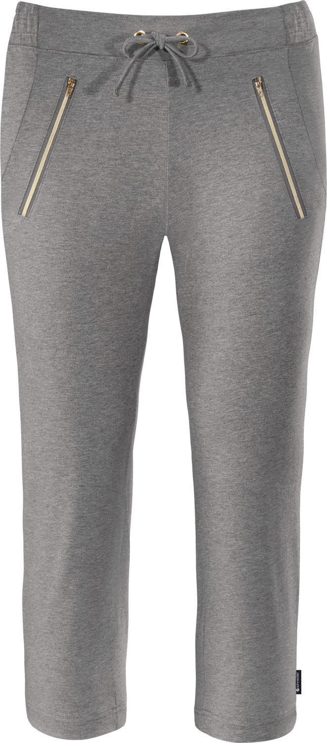 SCHNEIDER ODESSAW-3/4-HOSE Damen Jogginhose Trainingshose grau NEU