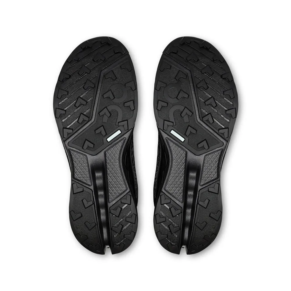 ON Cloudsurfer Trail 2 Waterproof Damen Sneaker Laufschuhe schwarz