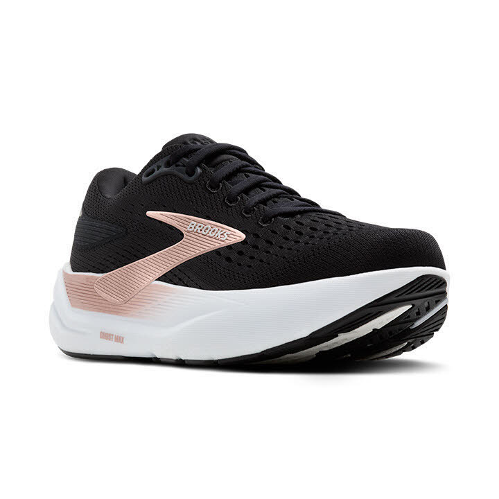 Brooks Ghost Max 3 Damen Laufschuhe Joggingschuhe black/black/rose gold