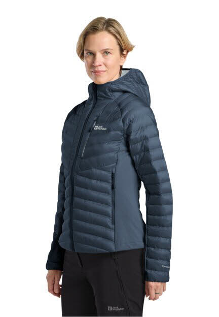 Jack Wolfsskin Routeburn Pro Ins Damen Isolationsjacke Jacke blau