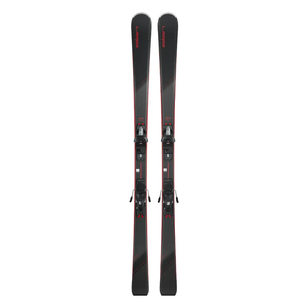 Elan Explore 6 Damen Alpin Skiset inkl. Bindung EL9 GW schwarz/rot
