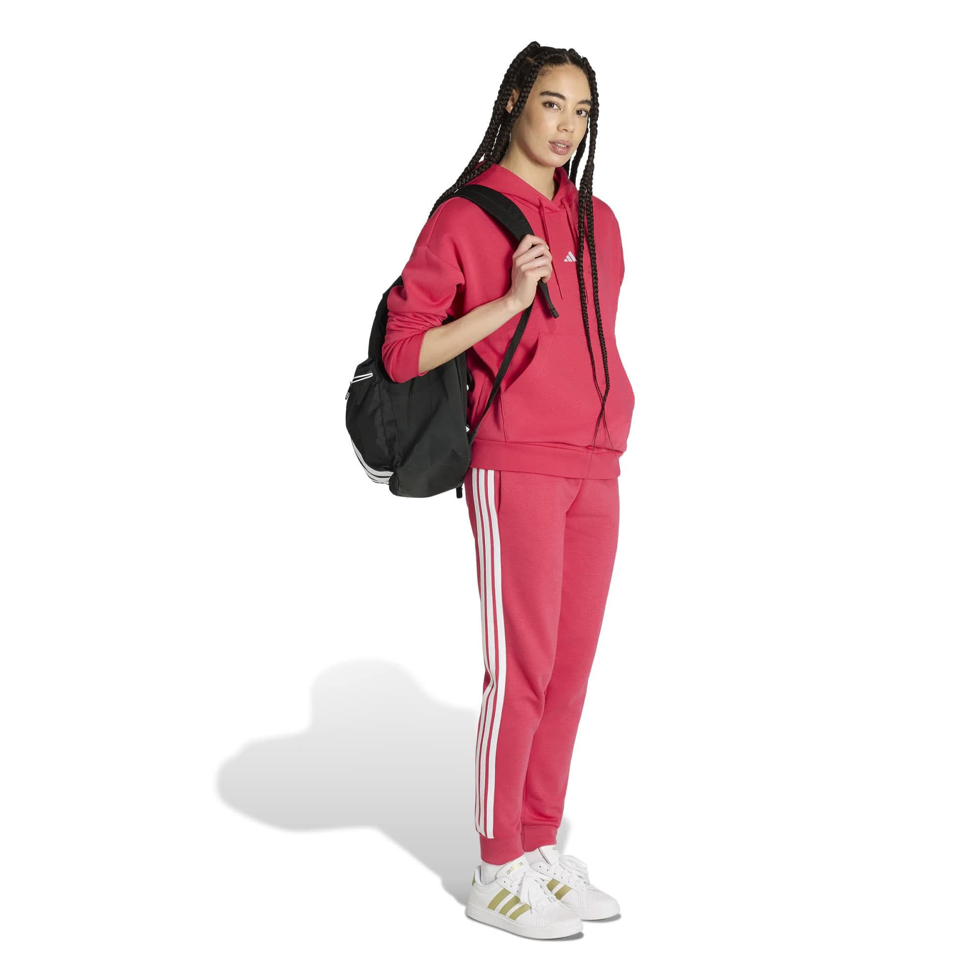 adidas W SL FC HD Damen Hoodie pink