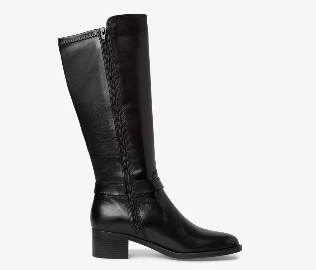 Tamaris Damen Stiefel Boots Slipper schwarz