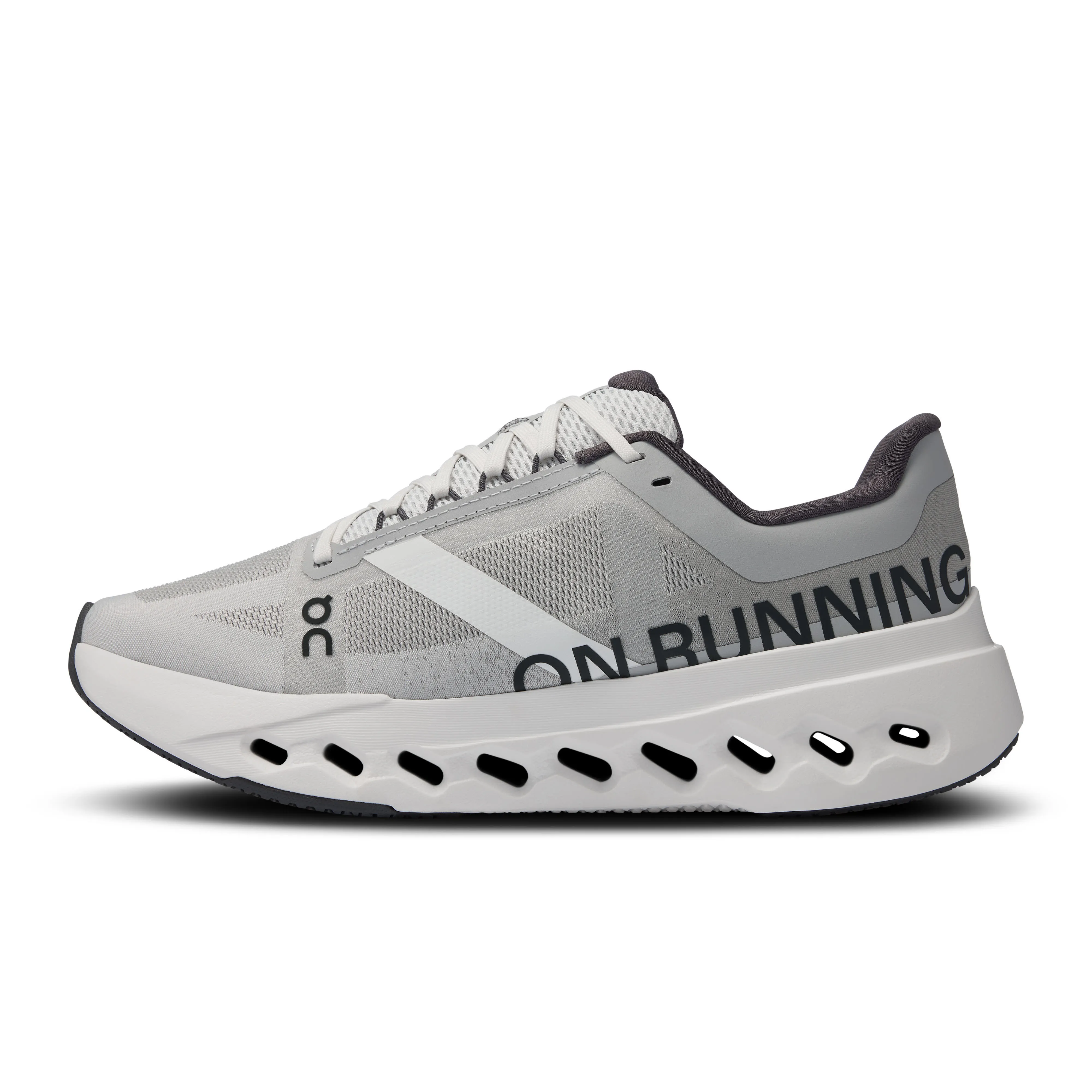 ON Cloudsurfer Next Laufschuhe Joggingschuhe Damen weiß grau