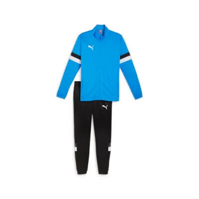 Puma teamRISE Tracksuit Trainingsanzug Herren schwarz blau
