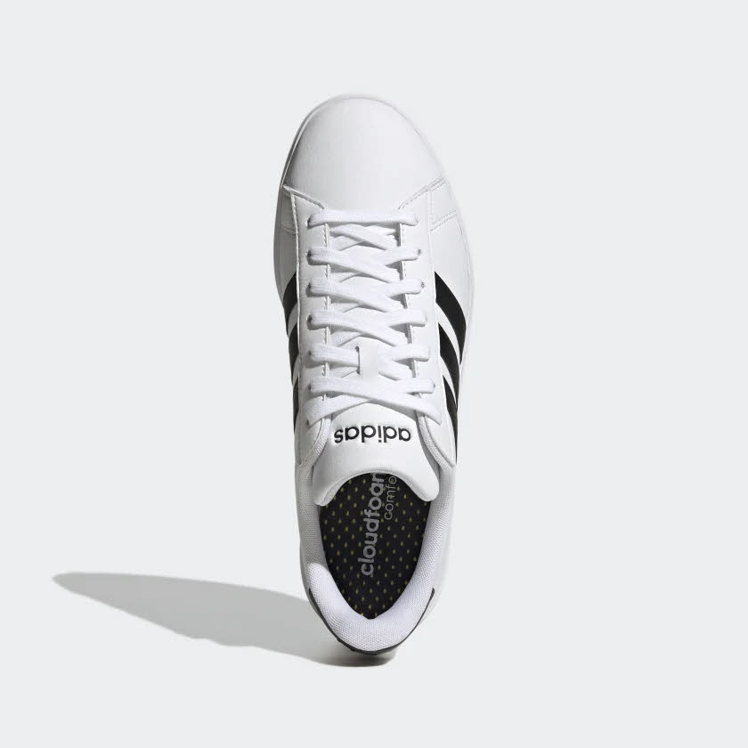 adidas GRAND COURT 2.0 Herren Sneaker Freizeitschuhe Cloudfoam weiß