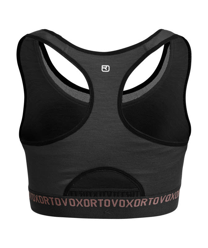 Ortovox 185 ROCK’N’WOOL SPORT TOP Damen Sport-BH schwarz